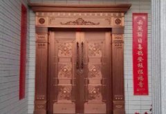 長春新款銅門